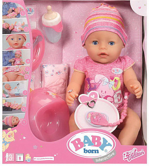 Кукла BABY born интерактивная, 43 см