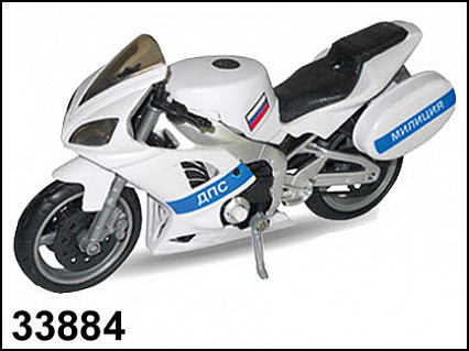 Мотоцикл "EMERGENCY BIKE" полиция, звук 1:12
